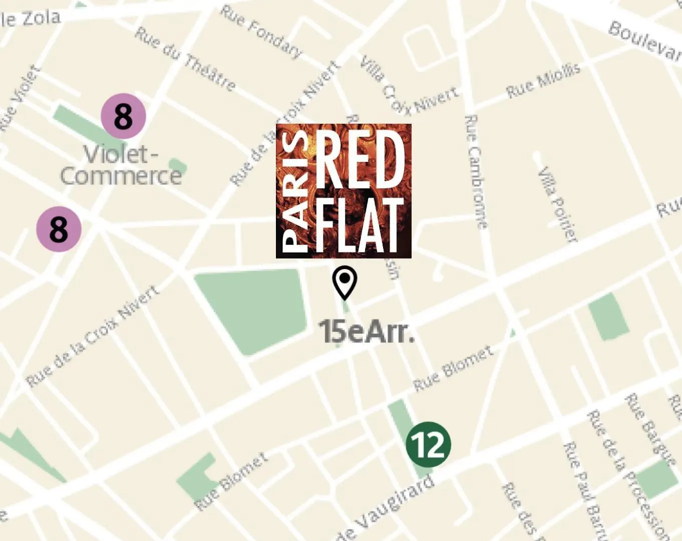 Appartement Red Flat Paris