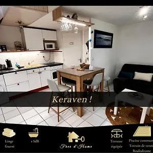 Keraven, Charmante Maisonnette, Piscine Commune 1-4 Personnes Hébergement de vacances Moëlan-sur-Mer