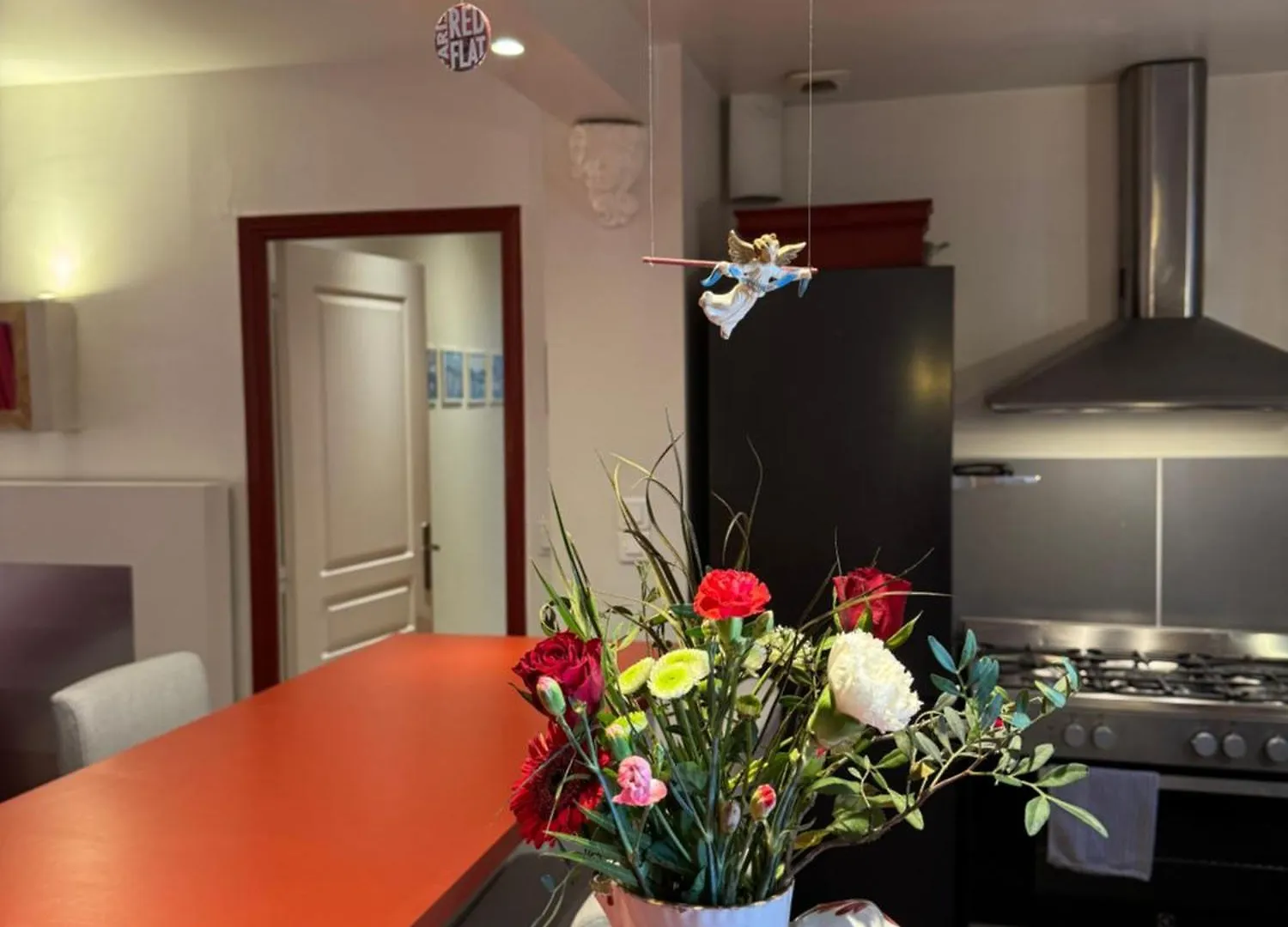 Red Flat Paris Apartment